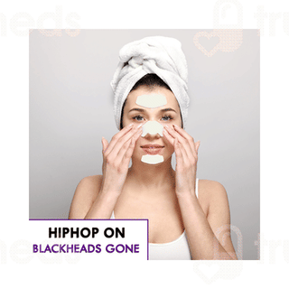 Hiphop Skincare Cleansing Charcoal Forehead Nose And Chin Strip 6
