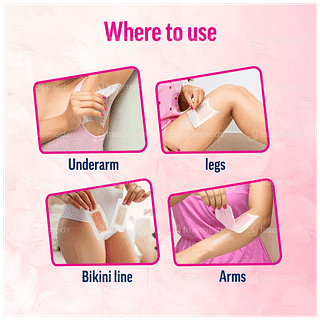 Veet For Dry Skin Body Waxing Kit Pack Of 8 Strips