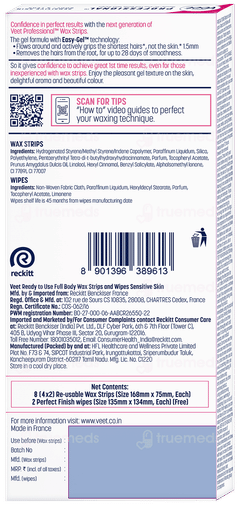 Veet Professional Sensitive Skin Wax Strips 8