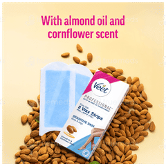 Veet Professional Sensitive Skin Wax Strips 8