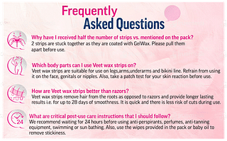 Veet Professional Dry Skin Wax Strips 8