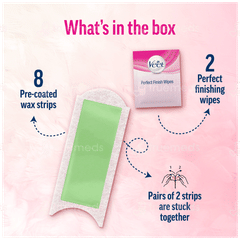 Veet Professional Dry Skin Wax Strips 8
