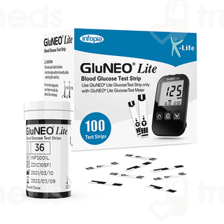 K Life Gluneo Lite Blood Glucose Test Strip 100