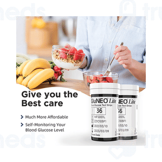 K Life Gluneo Lite Blood Glucose Test Strip 100