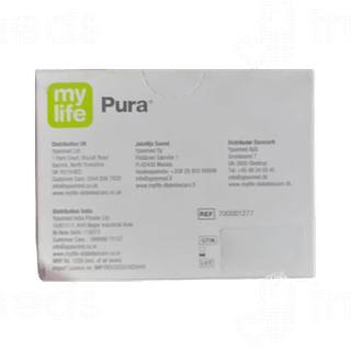 Mylife Pura X Blood Glucose Test Strip 50