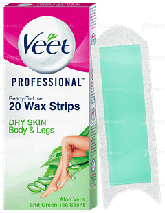 Veet Professional Dry Skin Wax Strips 20