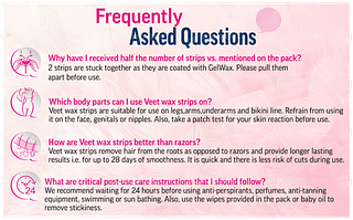 Veet Professional Normal Skin Wax Strips 8