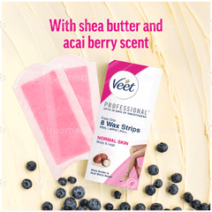 Veet Professional Normal Skin Wax Strips 8
