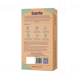 Sanfe Deep Purifying Nose Strips 6