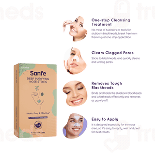 Sanfe Deep Purifying Nose Strips 6