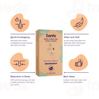 Sanfe Deep Purifying Nose Strips 6