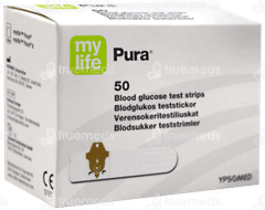 My Life Pura Blood Glucose Test Strips 50 My Life Pura Blood Glucose Test Strips 50