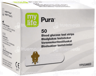My Life Pura Blood Glucose Test Strips 50