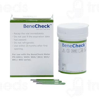 Accurex Benecheck Uric Acid Test Strips 25