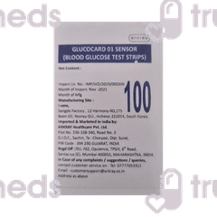 Arkray 01 Sensor Blood Glucose Test Strips 100