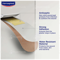 Hansaplast Washproof Antiseptic Strips 20