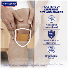 Hansaplast Assorted Pack Antiseptic Strips 50