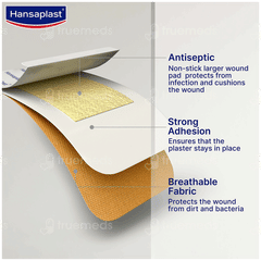 Hansaplast Assorted Pack Antiseptic Strips 50
