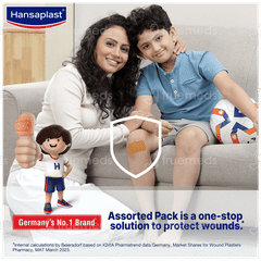 Hansaplast Assorted Pack Antiseptic Strips 50