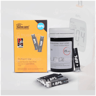 Bpl Blood Gluco Test Strips 25