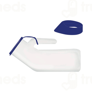 Fidelis Healthcare Portable & Safe 1000ml Plastic Urine Collector Pot With Cap 1