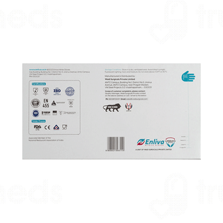 Enliva Urban Shield Nitrile Medium Gloves 100