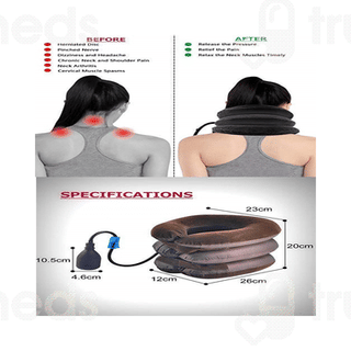 Agarwal Cervical Vertebra 3 Layer Neck Pillow Cushion 1