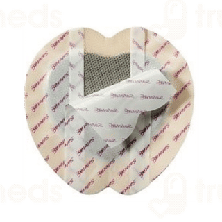 Mepilex Border Sacrum Ag 18 X 18cm Dressing 1