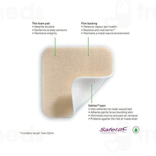 Mepilex Lite 10 X 10cm Dressing 1