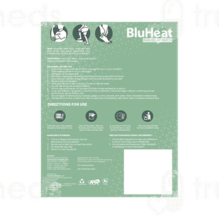 Bluheat Pain Relief Patch Knee Elbow & Ankle Heat Therapy Patchs 8