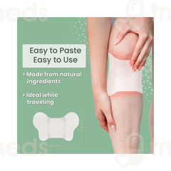 Bluheat Pain Relief Patch Knee Elbow & Ankle Heat Therapy Patchs 8