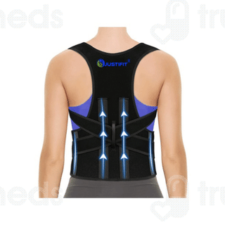 Justifit Posture Corrector Free Size Black Belt 1