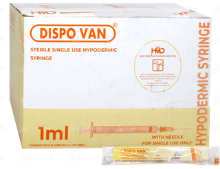 Dispo Van 26G X 1/2 (0.45 X 13Mm) Hypodermic Needle 100