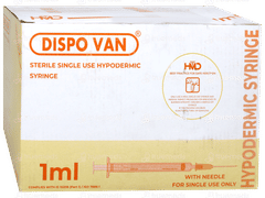 Dispo Van 26G X 1/2 (0.45 X 13Mm) Hypodermic Needle 100