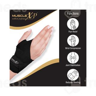 Musclexp Dr Fitness+ Wrist Brace With Thumb Support 1