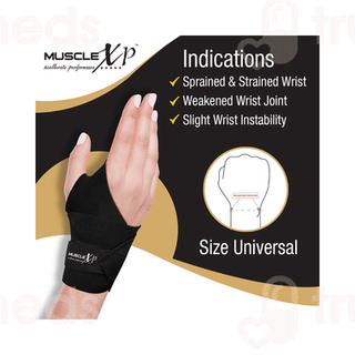 Musclexp Dr Fitness+ Wrist Brace With Thumb Support 1