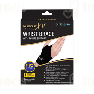 Musclexp Dr Fitness+ Wrist Brace With Thumb Support 1