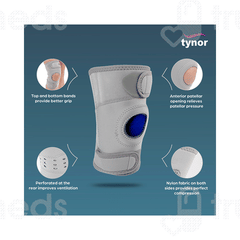 Tynor J 09 Large Knee Support Sportif Neoprene 1