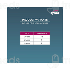 Tynor H 02 1kg Weight Cuff 1