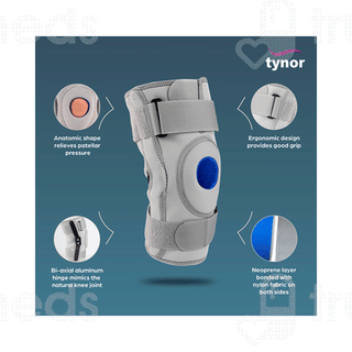 Tynor J 01 Large Knee Support Hinged Neoprene 1
