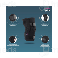 Tynor J 15 Xl Neoprene Hinged Knee Wrap 1