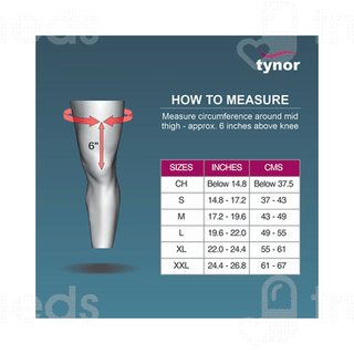 Tynor J 15 Xl Neoprene Hinged Knee Wrap 1