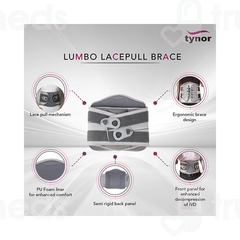 Tynor A 29 Universal Lumbo Lacepull Brace 1
