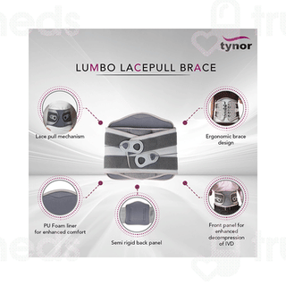 Tynor A 29 Universal Lumbo Lacepull Brace 1