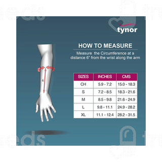 Tynor E 03 Medium Right Wrist And Forearm Splint 1