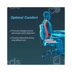 Tynor H23 Grey Universal Ortho Cushion Seat 1