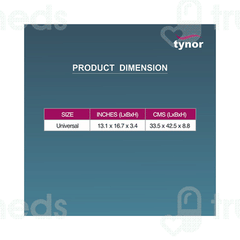 Tynor H23 Grey Universal Ortho Cushion Seat 1