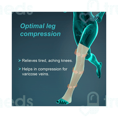 Tynor I 15 Large Compression Stocking Mid Thigh Pair 1