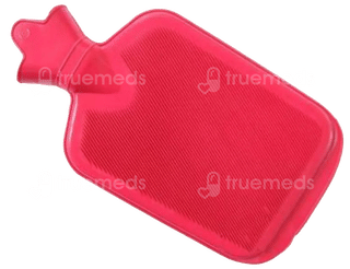 Coronation Large Plain Pink Hot Water Bottle 1