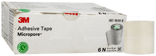 3M Micropore 1530-2 5Cm× 9.1M Adhesive Tape Pack Of 6